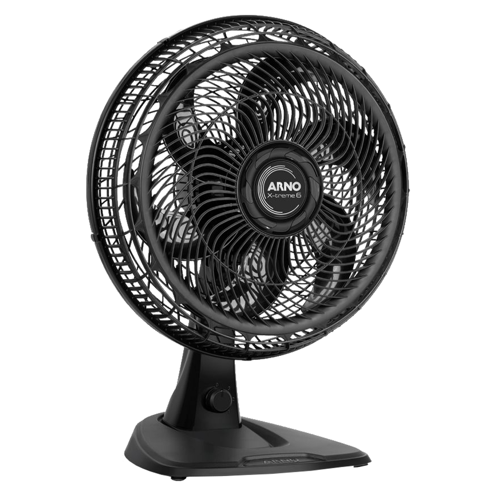 Ventilador 2 Em 1 Mesa E Parede Arno X-Treme 6 Ve60 140W - Preto - 220 Volts