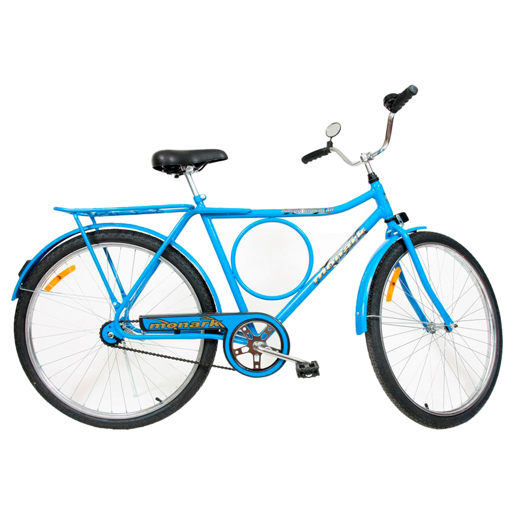 Bicicleta Aro 26 Monark Barra Circular Contra Pedal - Azul