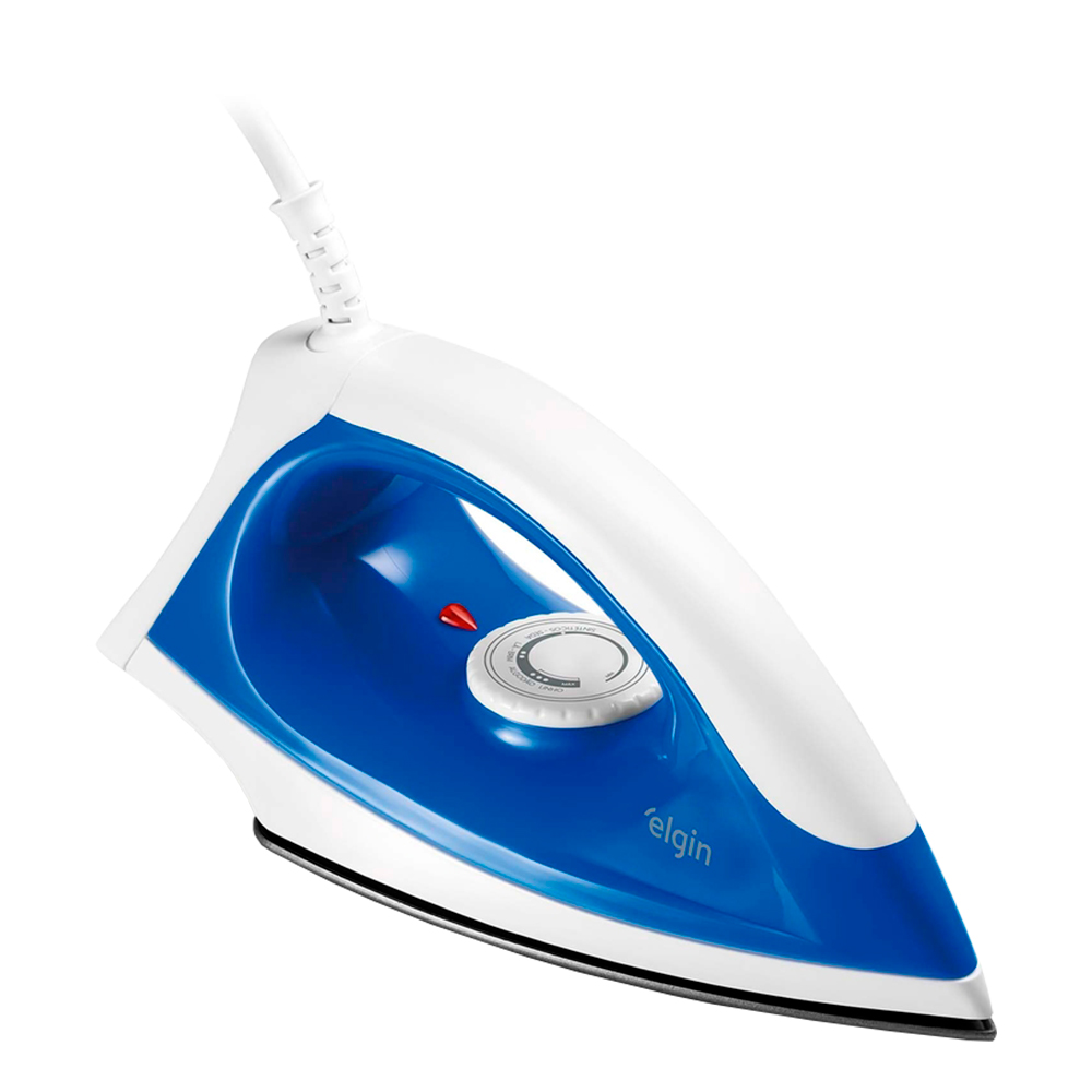 Ferro De Passar A Seco Elgin Iron Force Plus 1200W - Azul/Branco - 110 Volts