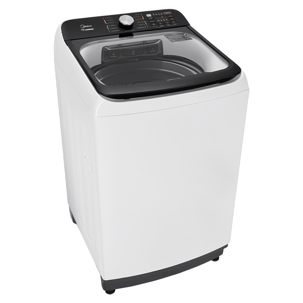 Máquina De Lavar Midea 13Kg Automática Cesto Inox Ma512w130a - Branco - 110 Volts