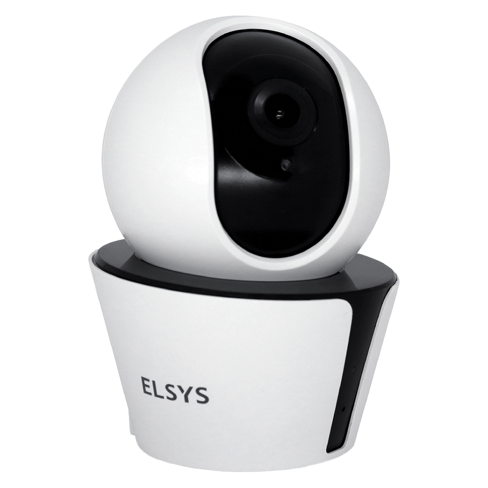 Câmera De Segurança Elsys Escwr4f 1080P Full Hd Wi-Fi Visão Noturna - Branco - Bivolt