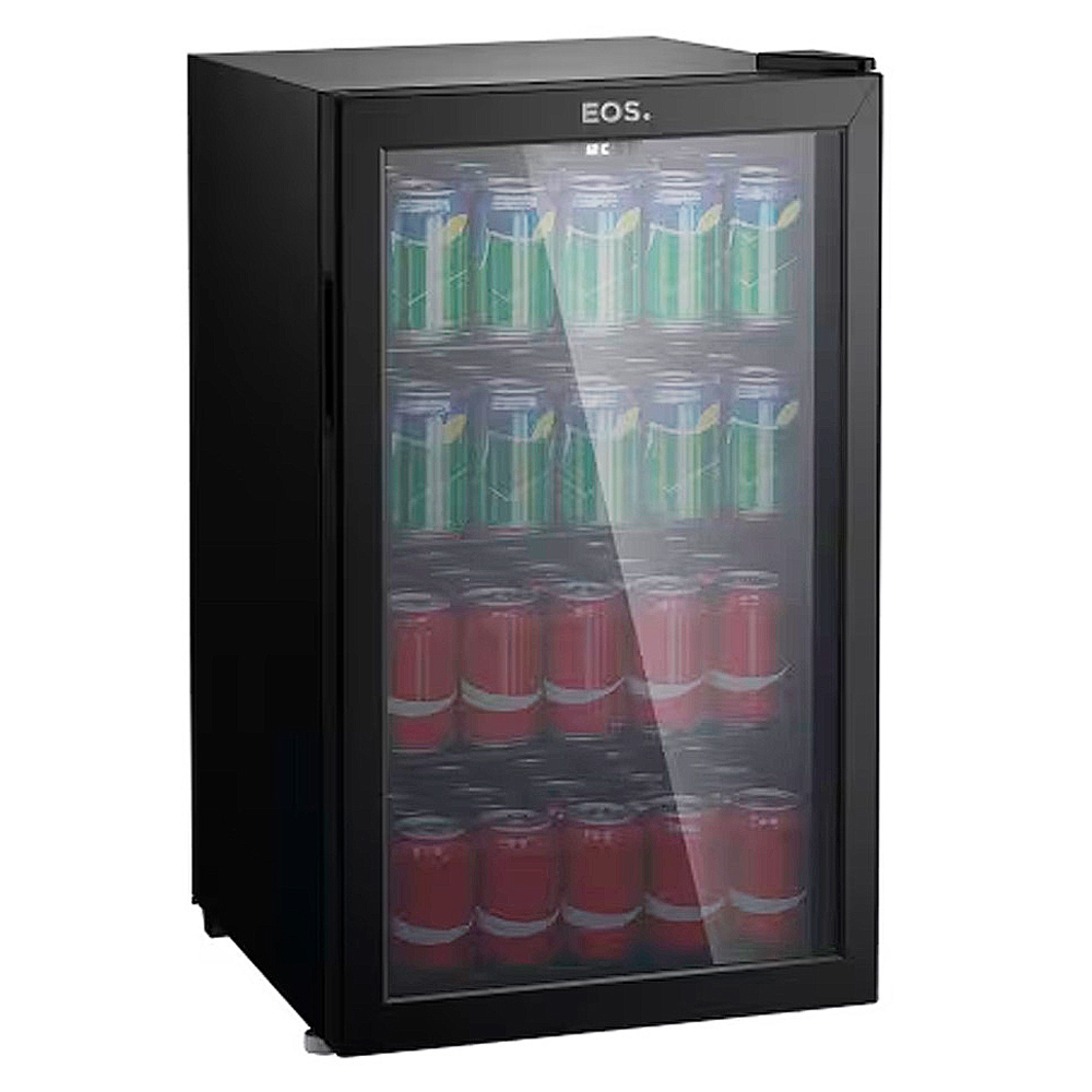 Frigobar Expositor Eos 124L Eco Gelo Porta De Vidro Eev120 - Preto - 220 Volts