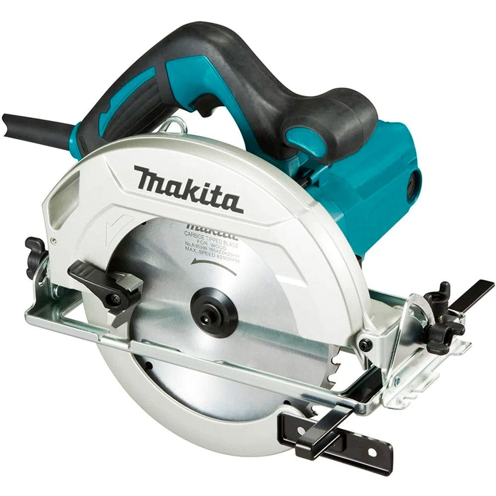 Serra Circular Makita Hs7010 185mm 1600W - Azul - 110 Volts