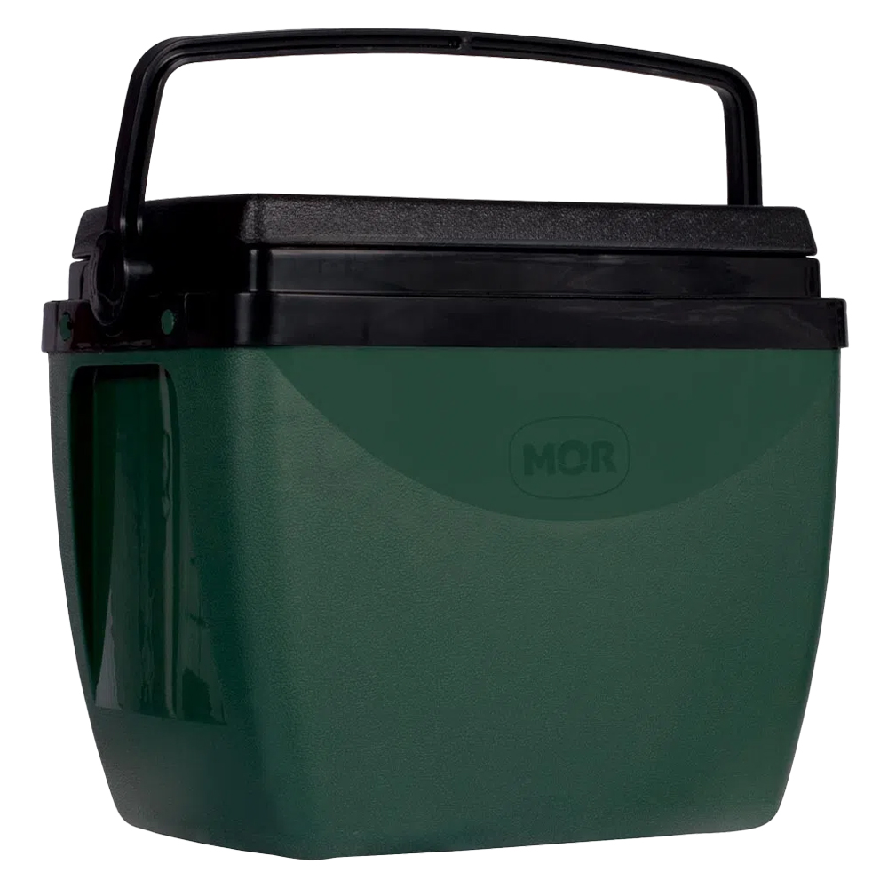 Caixa Térmica Com Alça 18 Litros Mor 25108181 - Verde Musgo / Preto