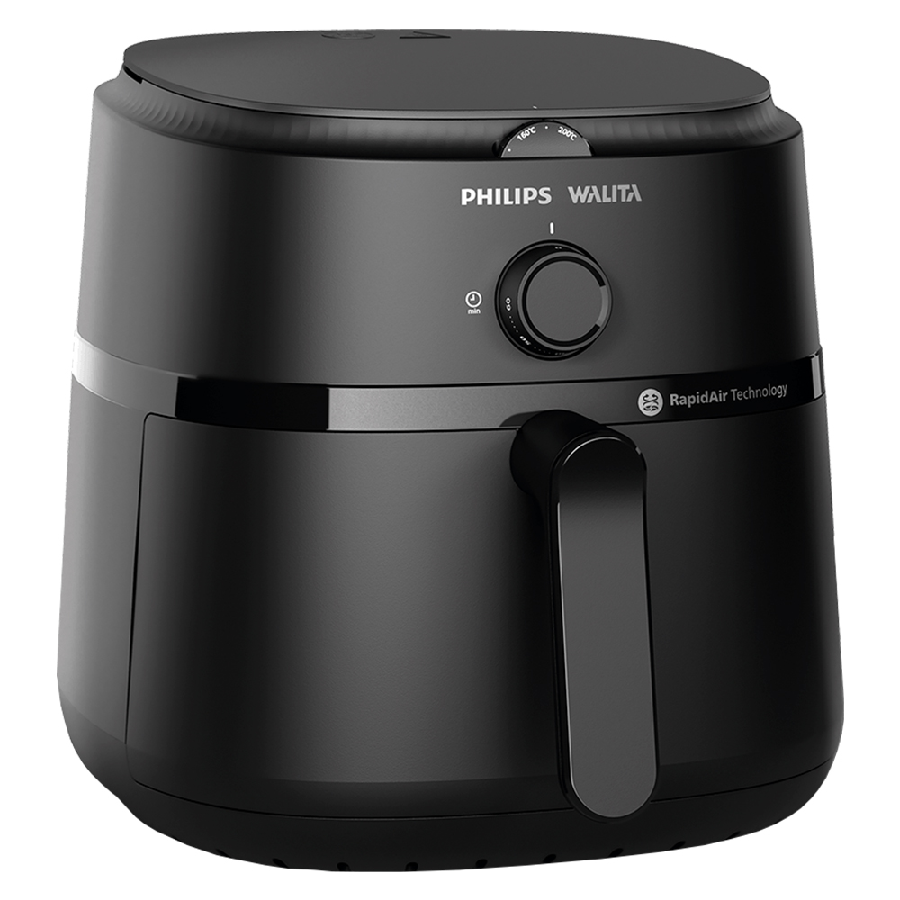 Fritadeira Elétrica Air Fryer Philips Walita Série 1000 6,2L 1700W - Preto - 110 Volts