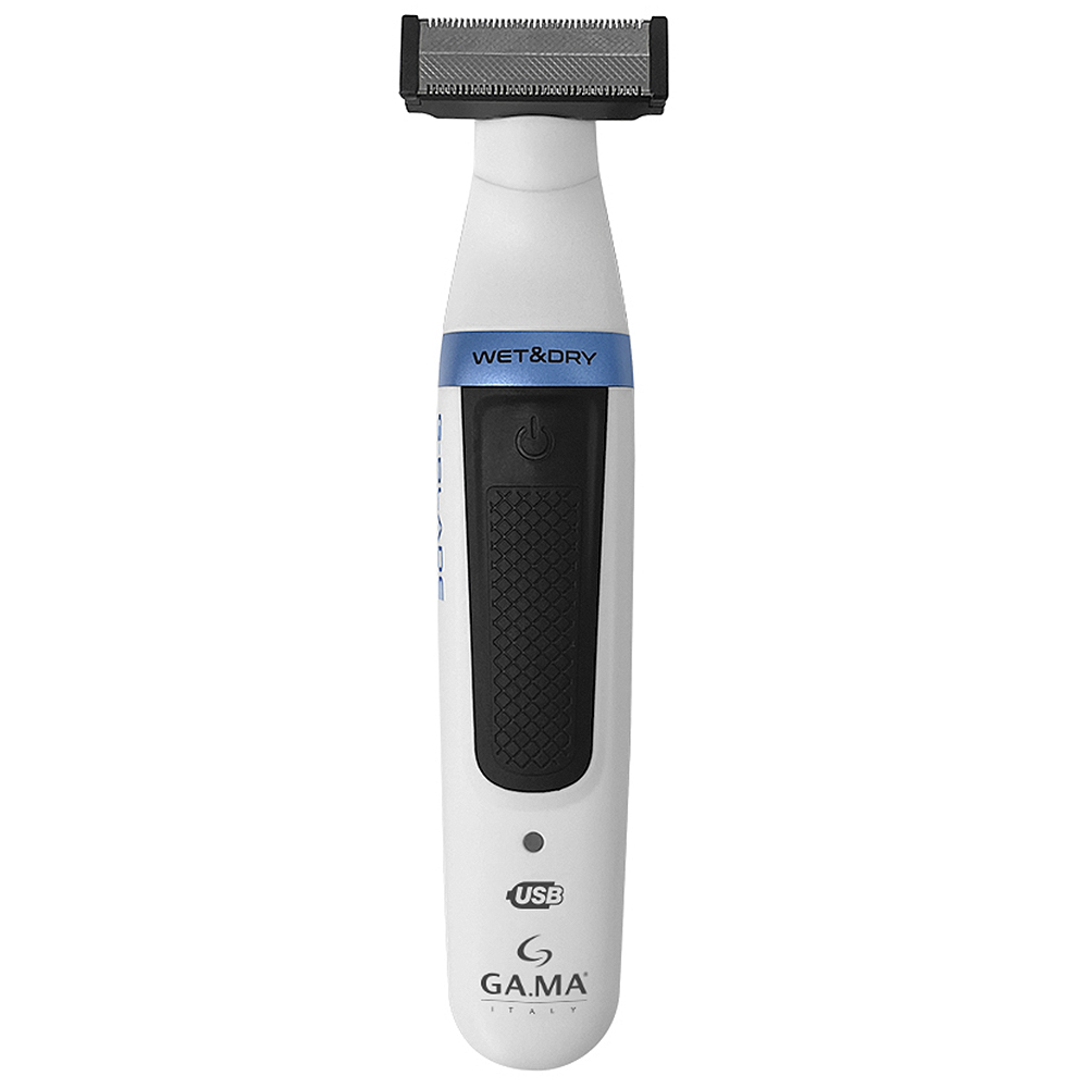 Aparador De Pelos Gama G-Blade W&D Com 3 Pentes - Branco/Preto - Bivolt