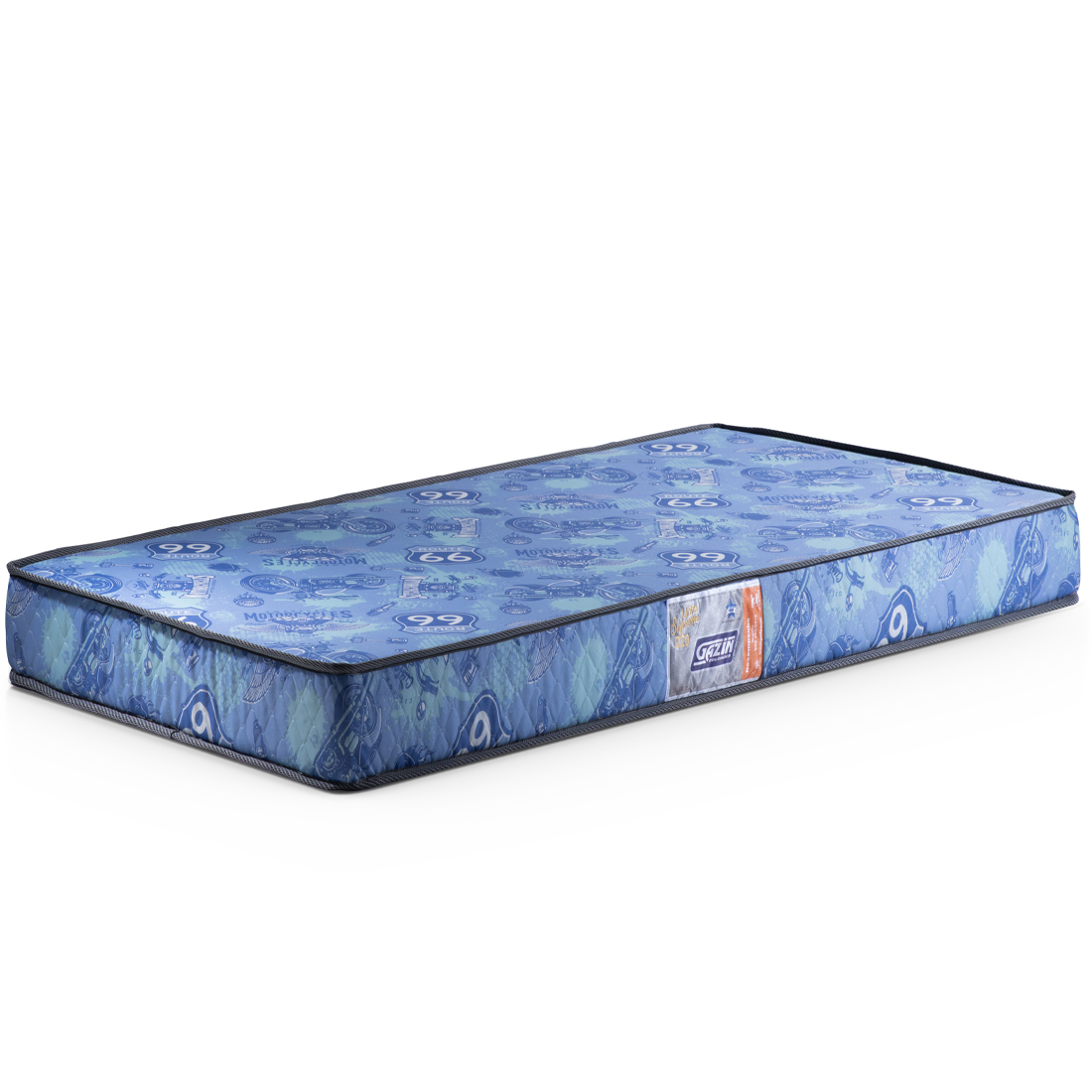 Colchão Solteiro Espuma D20 Gazin Supreme 88X188cm - Azul
