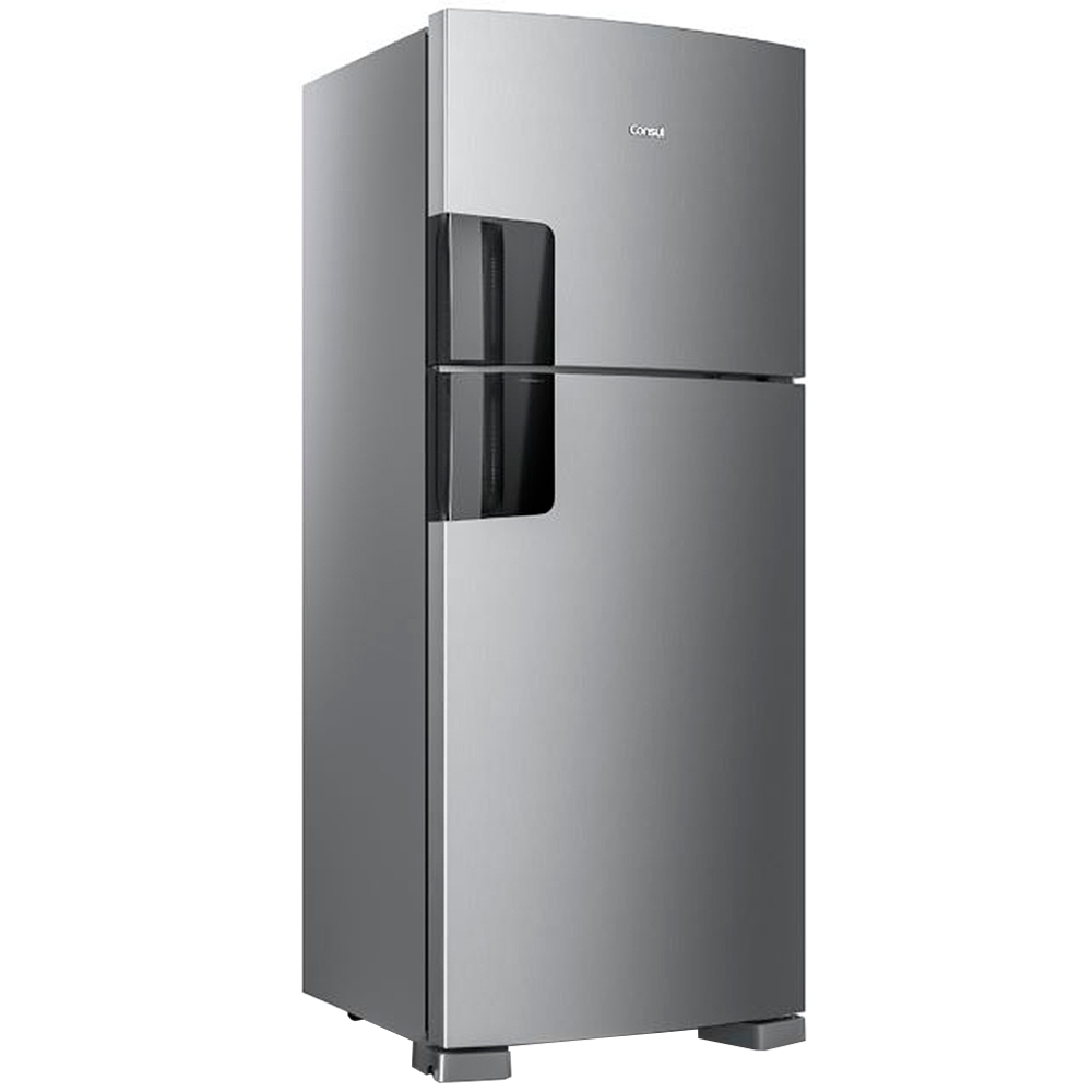 Geladeira Consul 410L Frost Free Duplex Crm50lk - Inox - 110 Volts