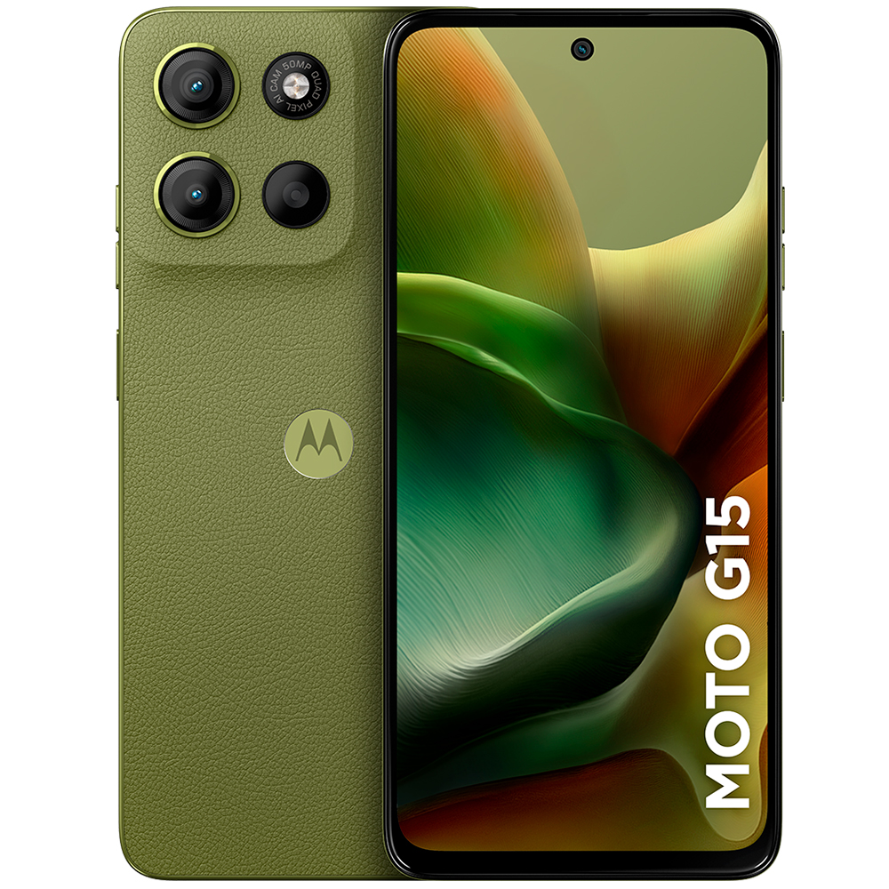 Smartphone Motorola Moto G15 4G Octa Core 256Gb 4Gb - Verde - Quadriband