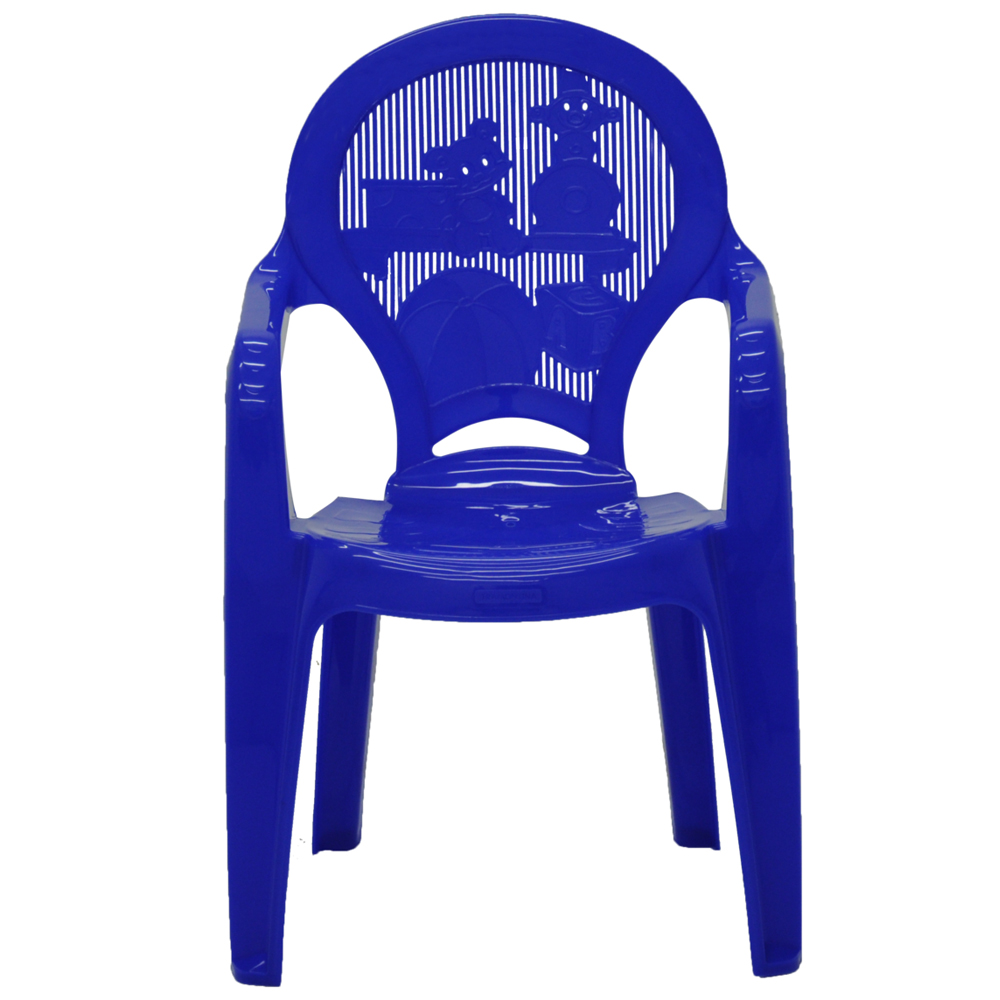 Cadeira Catty Infantil Tramontina Polipropileno Até 40 Kg - Azul