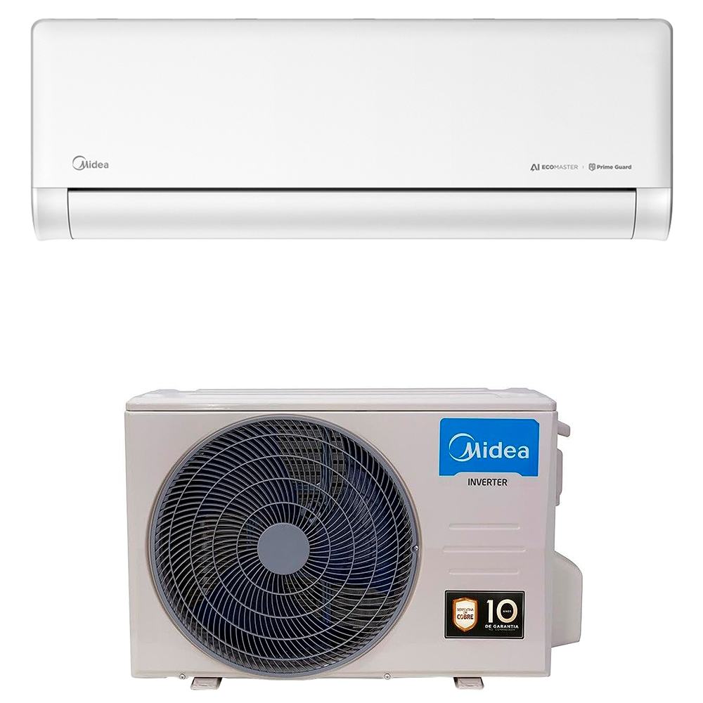Ar-Condicionado Split Inverter 12.000 Btus Al Ecomaster Springer Midea Frio - 220 Volts