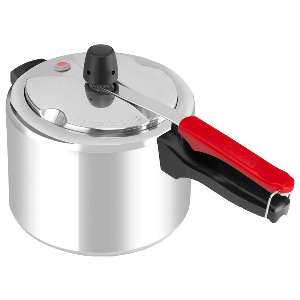 Panela De Pressão Clock Alumínio Polida 4,5L Eco