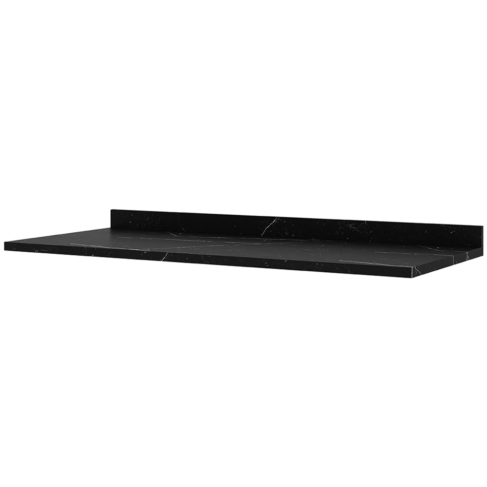 Tampo Para Balcão 120 Cm Mdp Bp Lumina Telasul - Preto