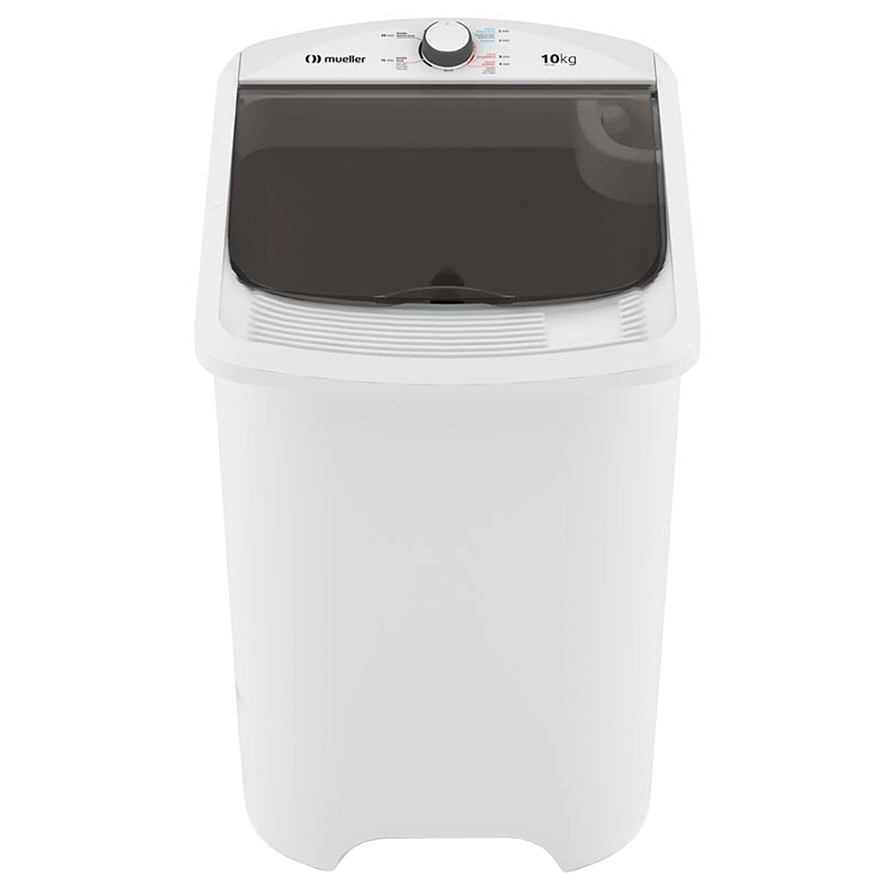 Tanquinho Mueller 10Kg Lavagem Por Turbilhonamento Mlt10c - Branco - 110 Volts