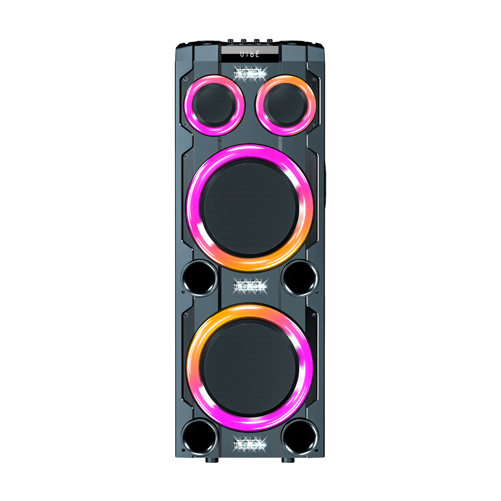 Caixa De Som Vibesound V12 Tower 2500W Rms Bluetooth