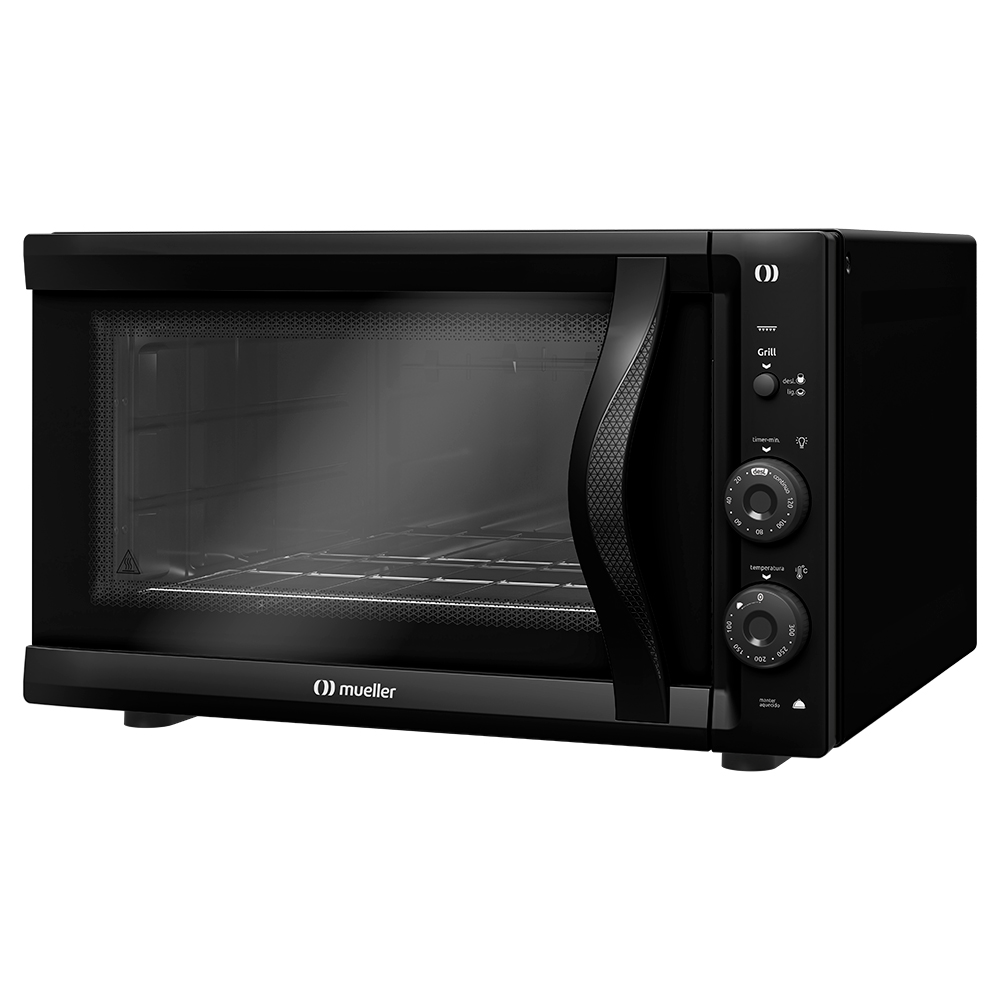 Forno Elétrico De Bancada Mueller 50L Gril Mfb50f - Preto - 220 Volts