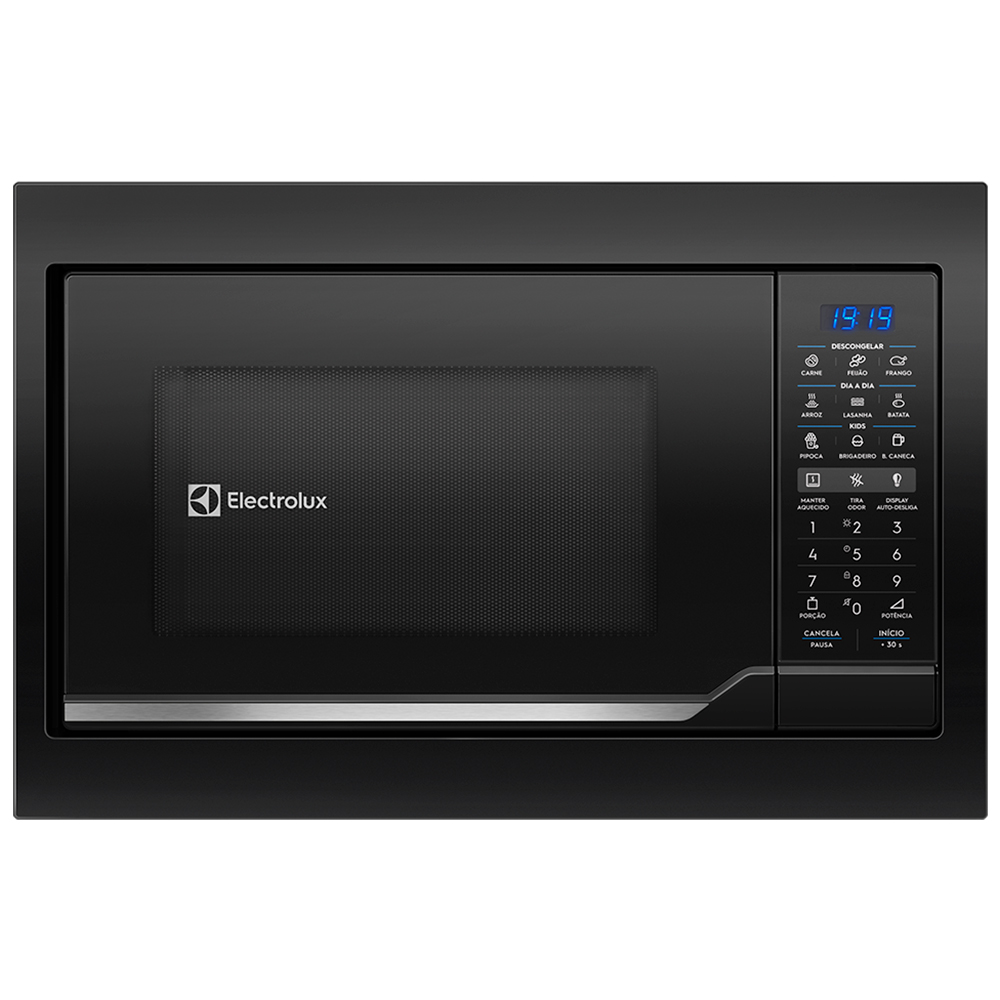Micro-Ondas De Embutir Electrolux 34L 1400W Função Tira Odor Me3ep - Preto - 110 Volts