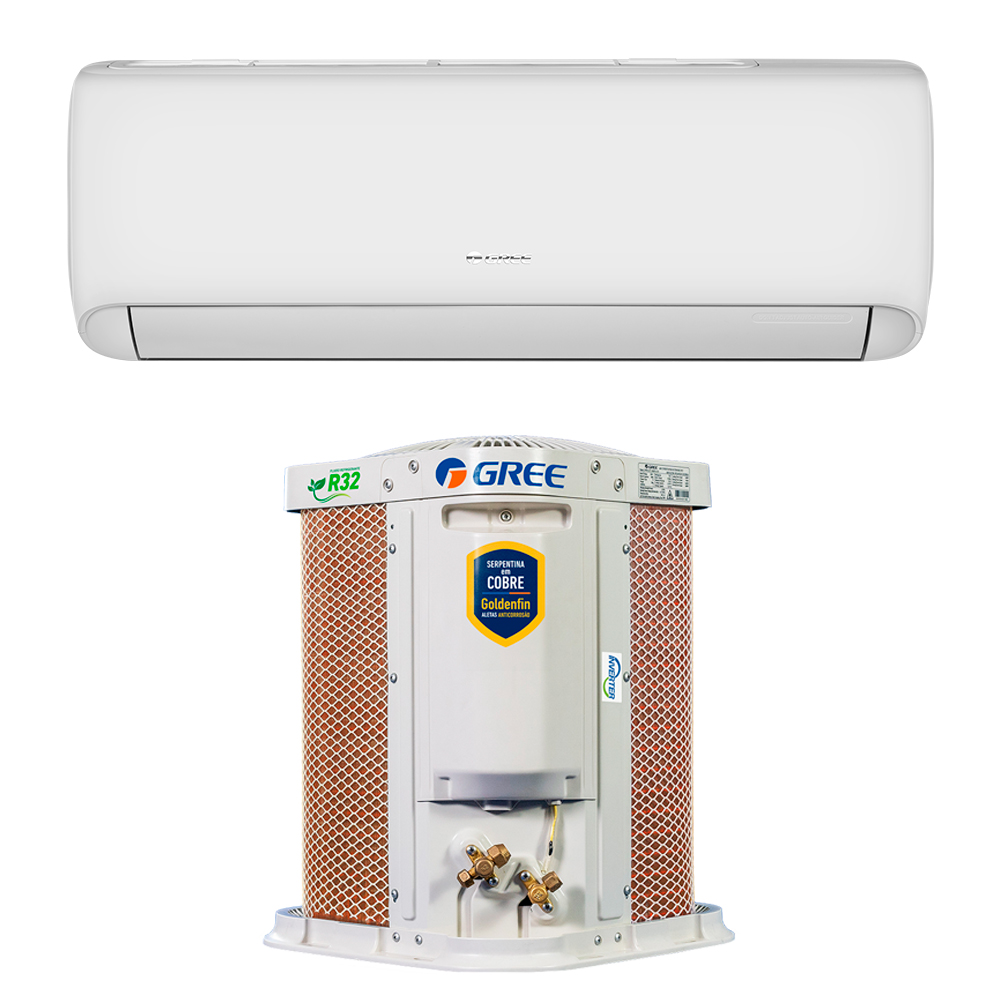 Ar-Condicionado Split Inverter 9.000 Btus Wi-Fi Gree Frio - 220 Volts