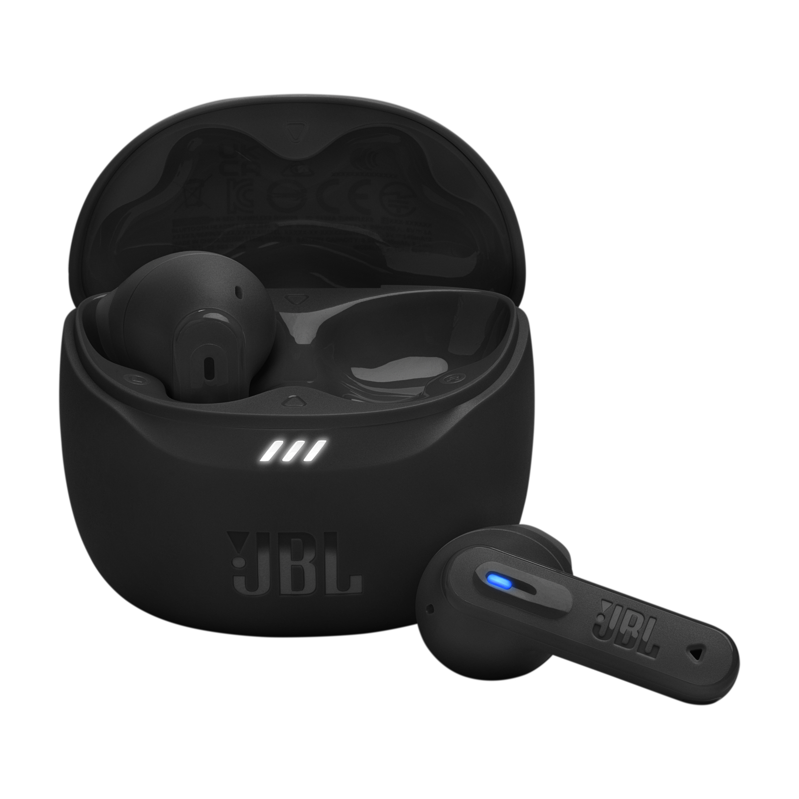 Fone De Ouvido Jbl Tune Flex Sem Fio Bluetooth Resistente À Água - Preto