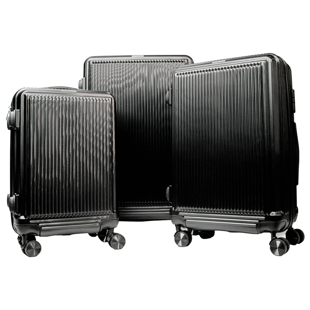 Conjunto De Mala De Viagem Mark Blank Abs - Preto
