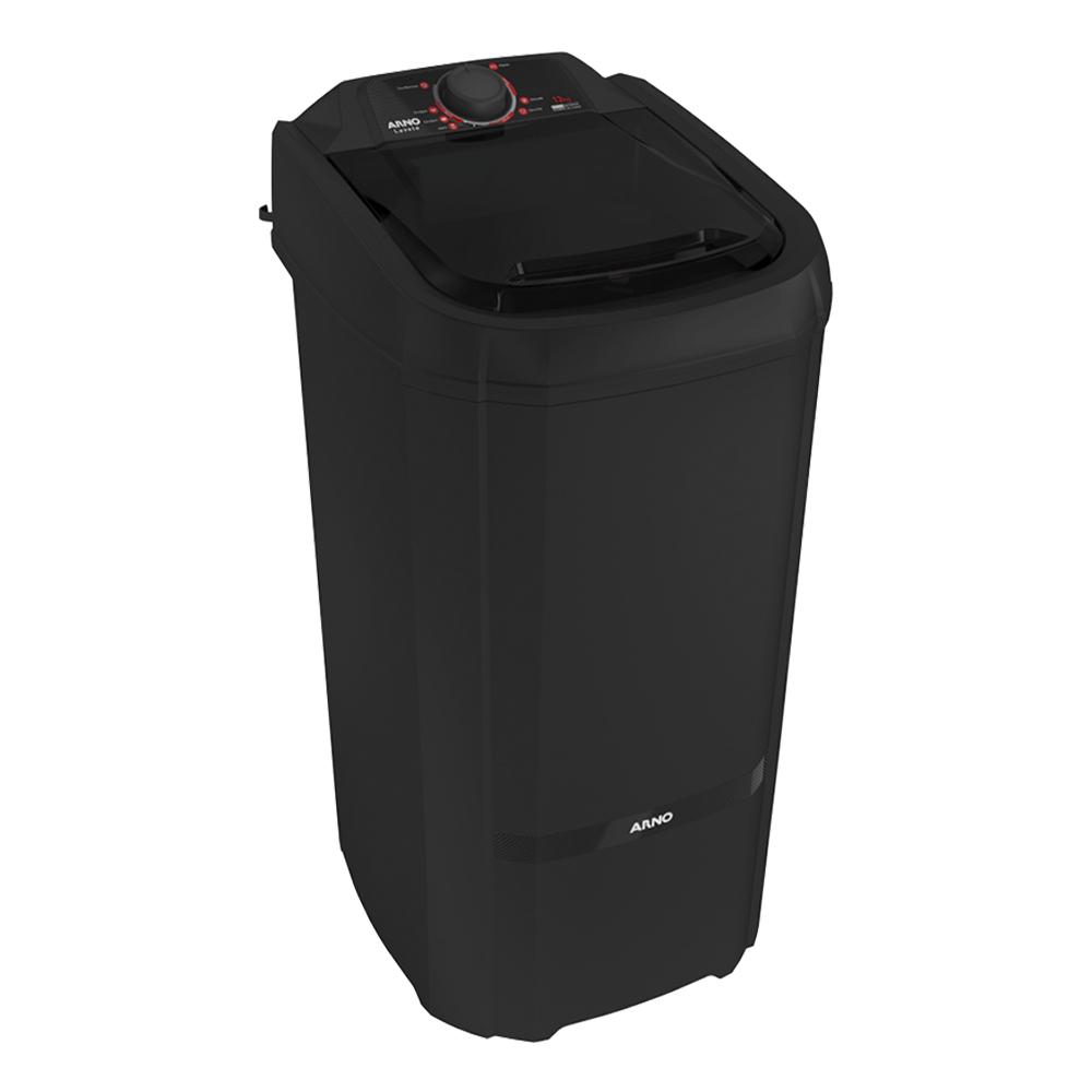 Lavadora de Roupa 13 Kg Preto Lavete Timer Arno - 220v - Las13