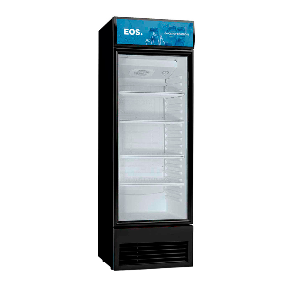Geladeira/refrigerador 295 Litros 1 Porta Preto - Eos - 110v - Eev300p
