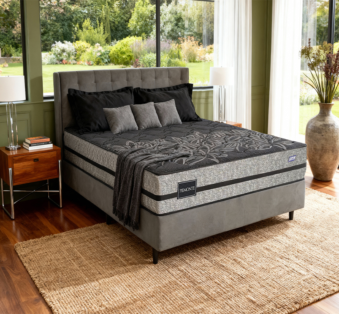 Colchão Cama Box Gazin Molas Ensacadas Queen Size Piemonte 158x198