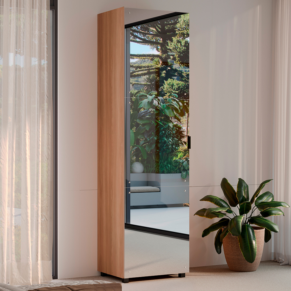 Sapateira 1 Porta com Espelho Versa Home Telasul